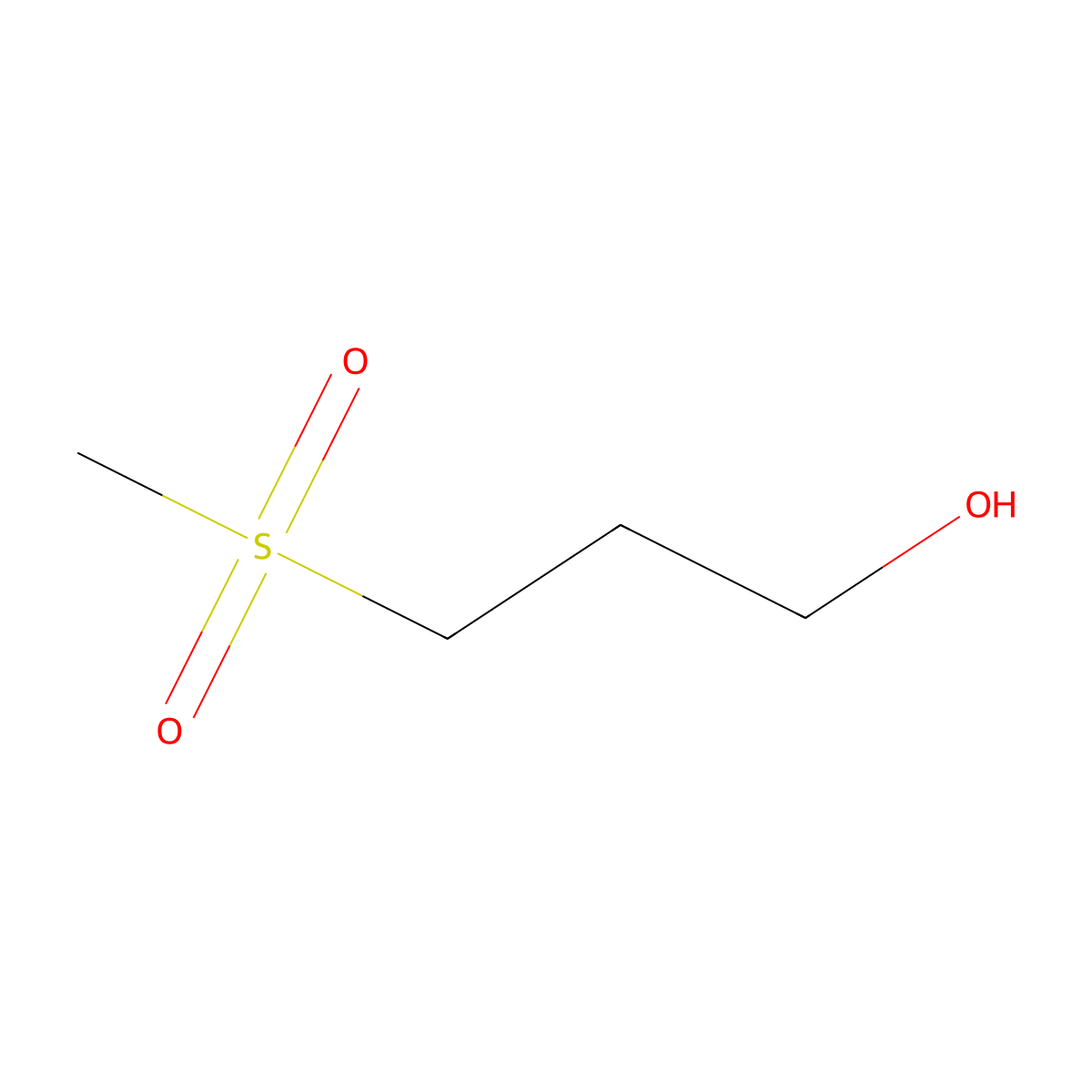 3-(Methylsulfonyl)-1-propanol molecular structure, CAS 2058-49-3
