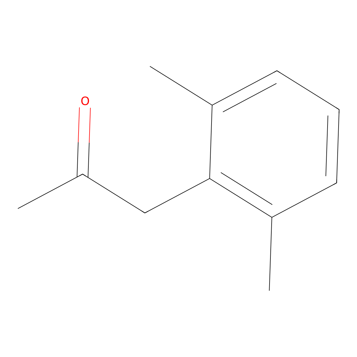 1-(2,6-Dimethylphenyl)propan-2-one molecular structure, CAS 205826-75-1