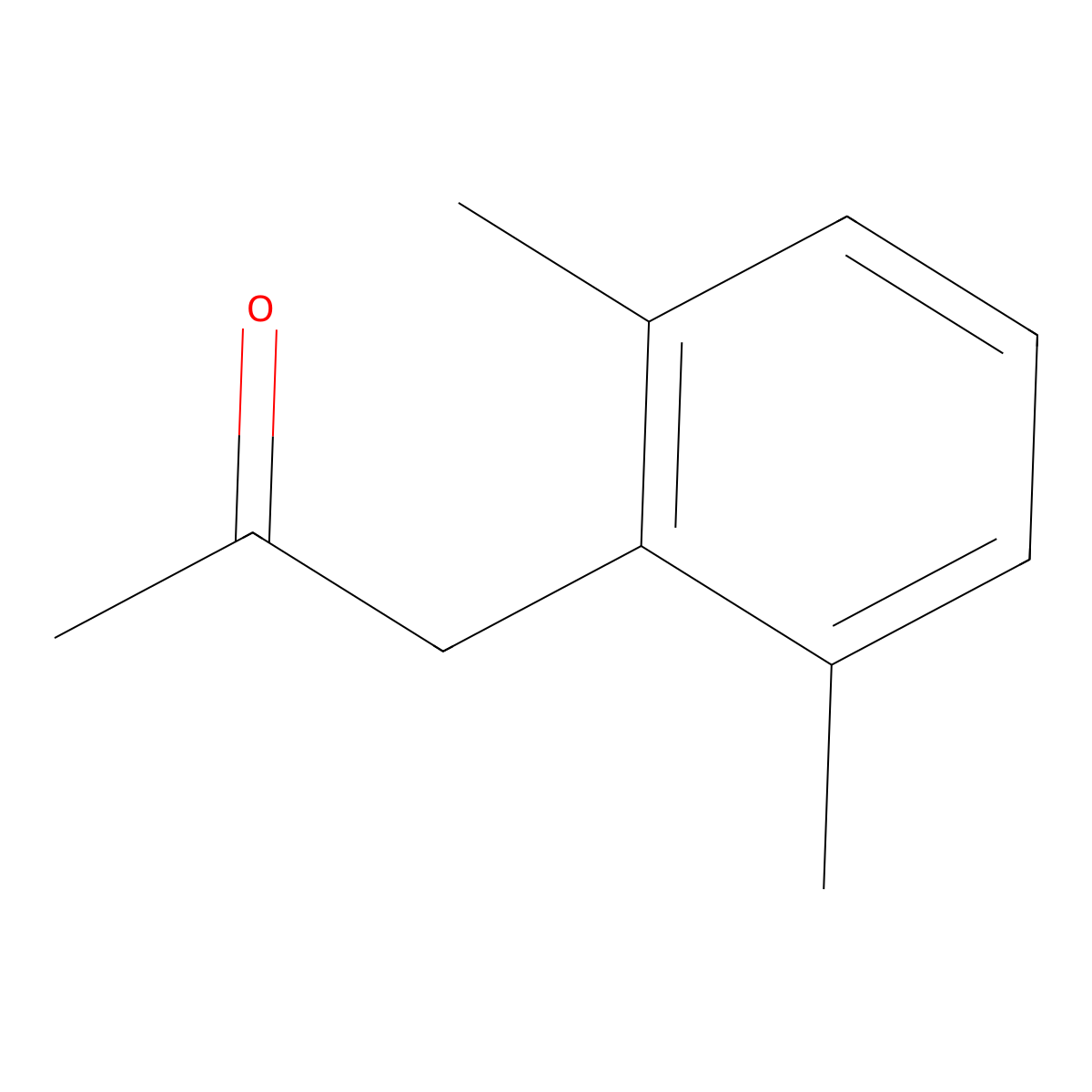 1-(2,6-Dimethylphenyl)propan-2-one molecular structure, CAS 205826-75-1