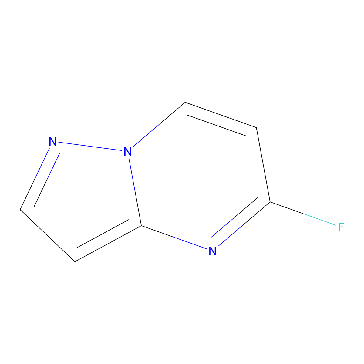 5-Fluoropyrazolo[1,5-a]pyrimidine molecular structure, CAS 2059932-25-9