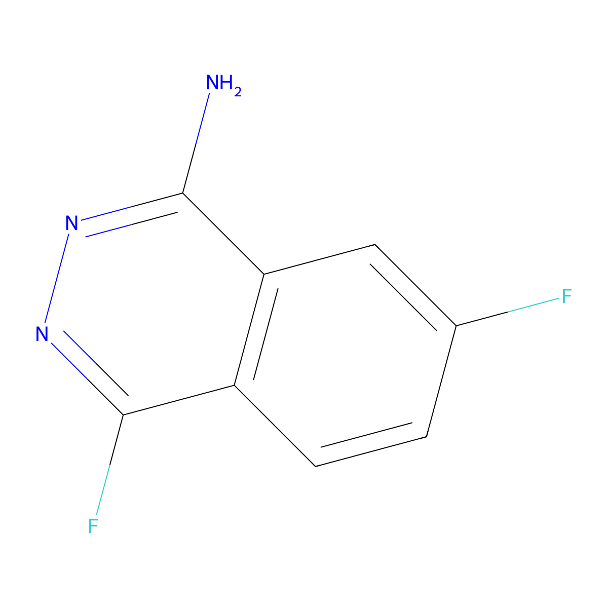 4,7-Difluorophthalazin-1-amine molecular structure, CAS 2059932-57-7