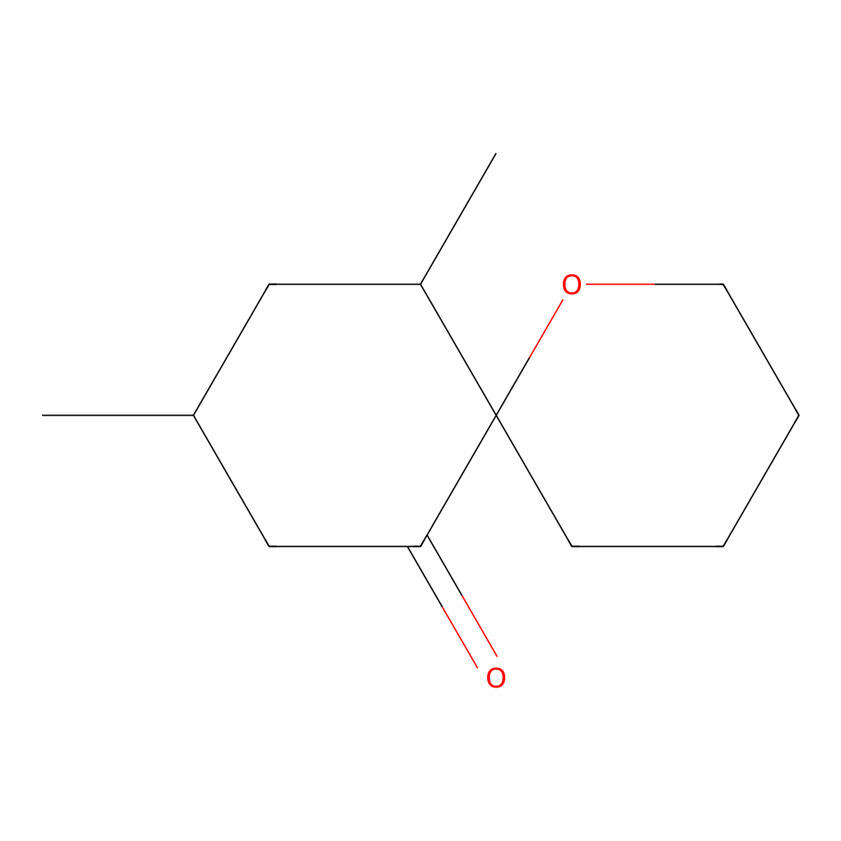 9,11-Dimethyl-1-oxaspiro[5.5]undecan-7-one molecular structure, CAS 2059933-17-2