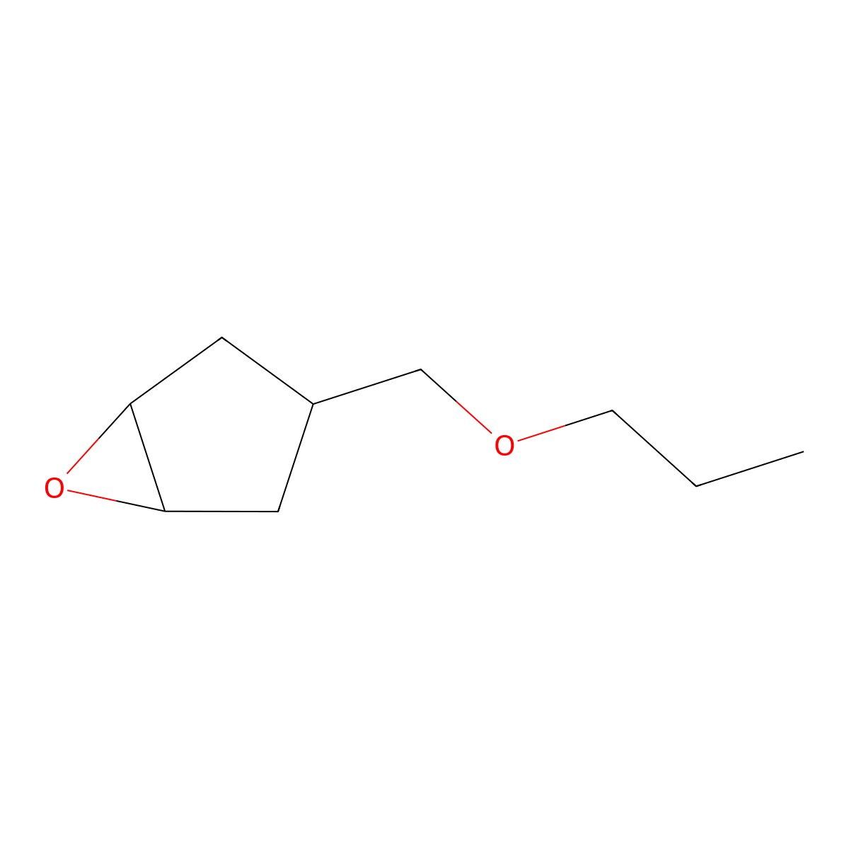 3-(Propoxymethyl)-6-oxabicyclo[3.1.0]hexane molecular structure, CAS 2059934-04-0