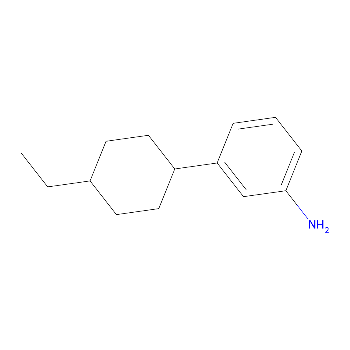 3-(4-Ethylcyclohexyl)aniline molecular structure, CAS 2059935-17-8