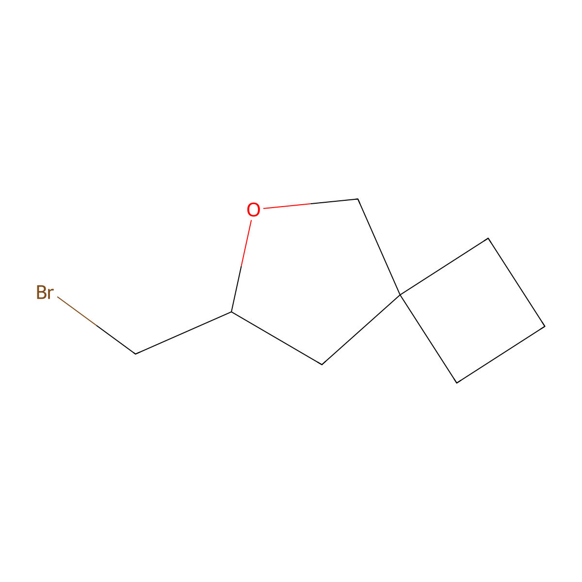 7-(Bromomethyl)-6-oxaspiro[3.4]octane molecular structure, CAS 2059935-80-5
