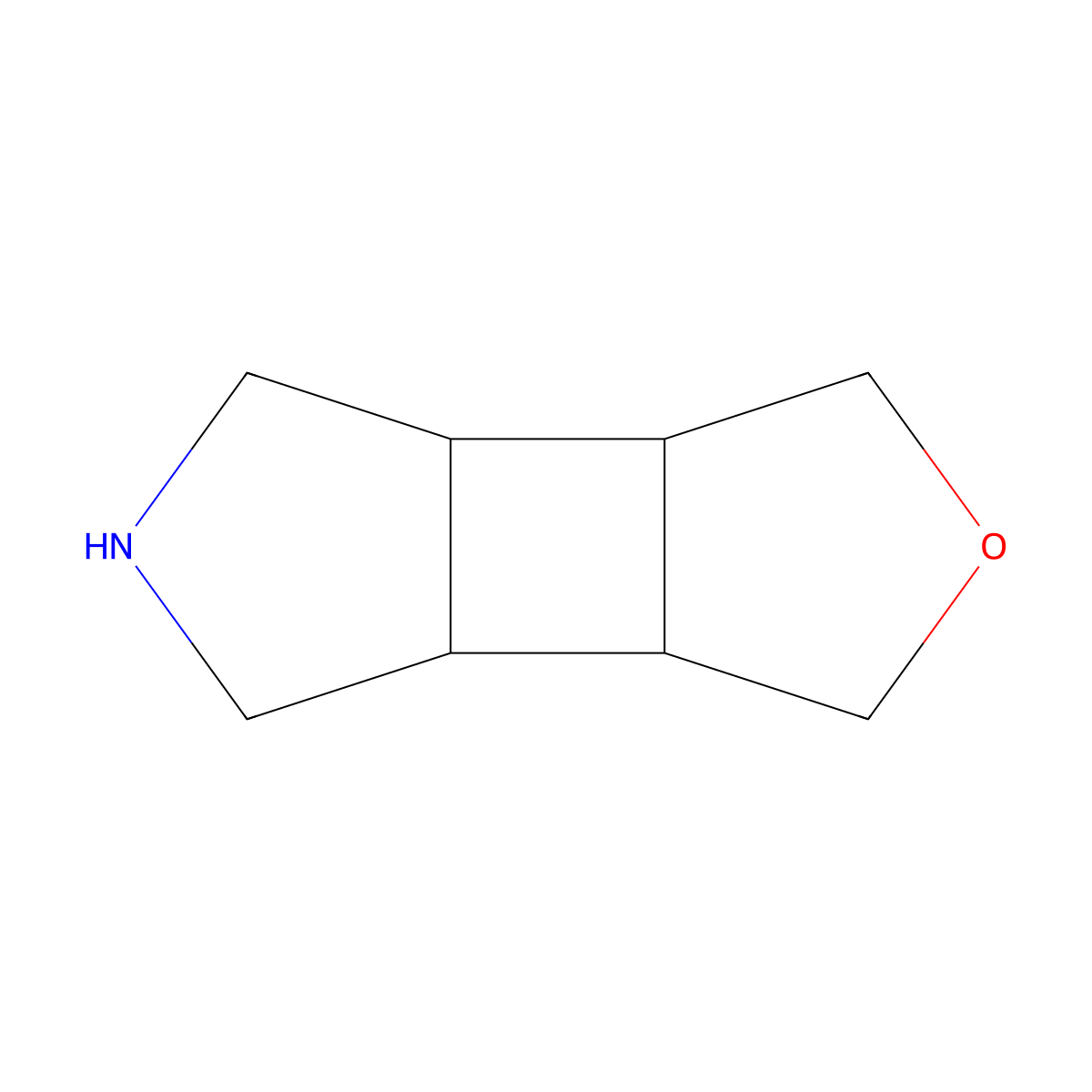4-Oxa-9-azatricyclo[5.3.0.0,2,6]decane molecular structure, CAS 2059937-00-5
