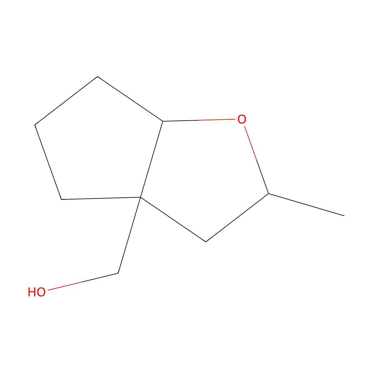 {2-methyl-hexahydro-2H-cyclopenta[b]furan-3a-yl}methanol molecular structure, CAS 2059937-56-1