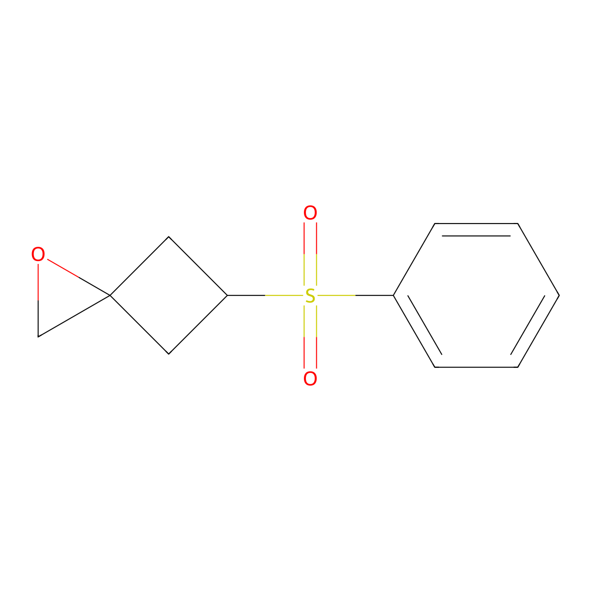 5-(Benzenesulfonyl)-1-oxaspiro[2.3]hexane molecular structure, CAS 2059939-64-7