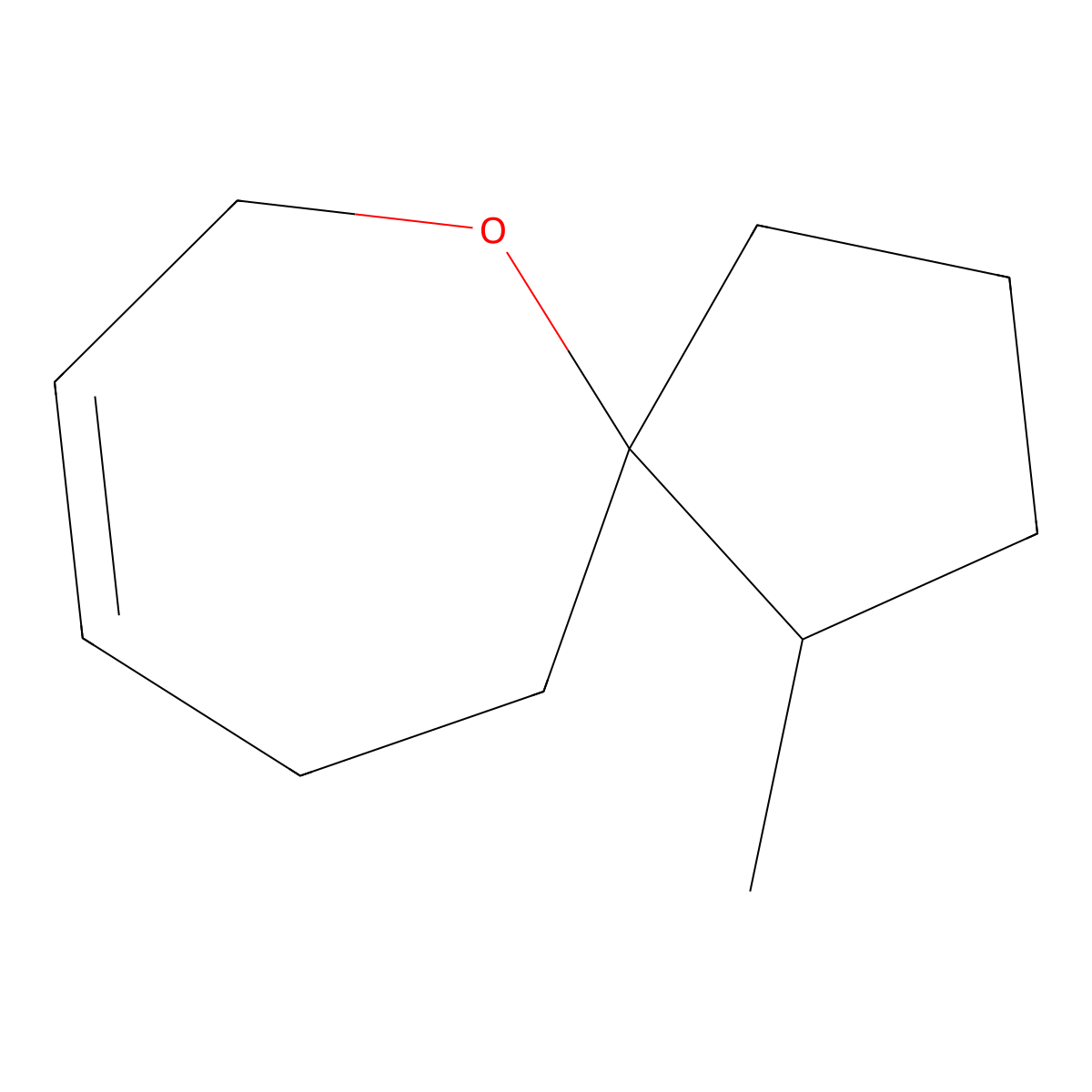 1-Methyl-6-oxaspiro[4.6]undec-8-ene molecular structure, CAS 2059940-34-8