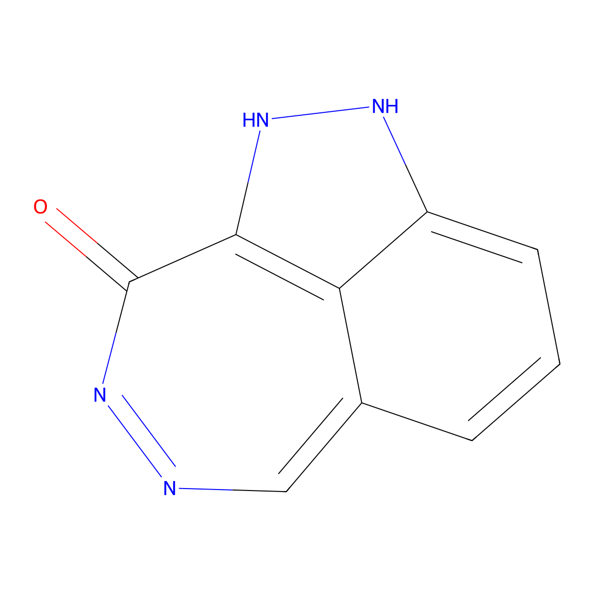 2,3,10,11-Tetraazatricyclo[6.4.1.0,4,13]trideca-1,4(13),5,7,9-pentaen-12-one molecular structure, CAS 2059942-18-4