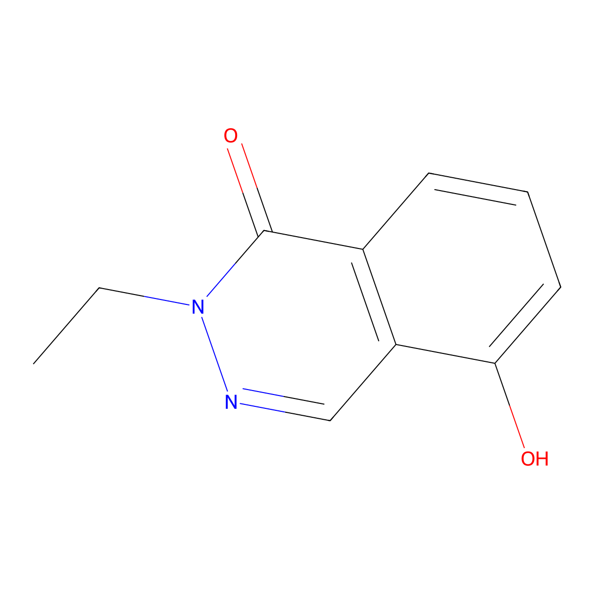 2-Ethyl-5-hydroxy-1,2-dihydrophthalazin-1-one molecular structure, CAS 2059942-45-7