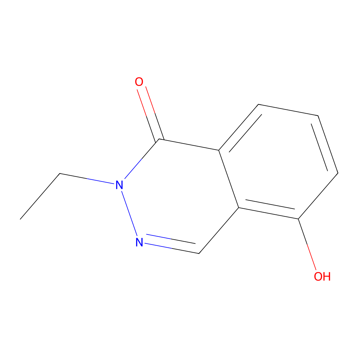 2-Ethyl-5-hydroxy-1,2-dihydrophthalazin-1-one molecular structure, CAS 2059942-45-7