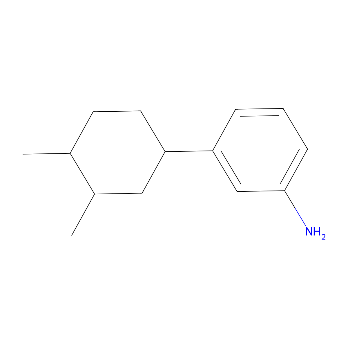 3-(3,4-Dimethylcyclohexyl)aniline molecular structure, CAS 2059944-75-9
