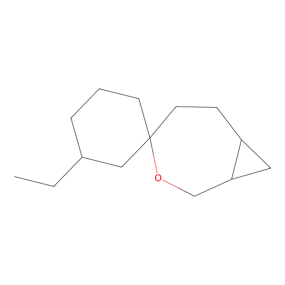 5'-Ethyl-3-oxaspiro[bicyclo[5.1.0]octane-4,1'-cyclohexane] molecular structure, CAS 2059945-12-7