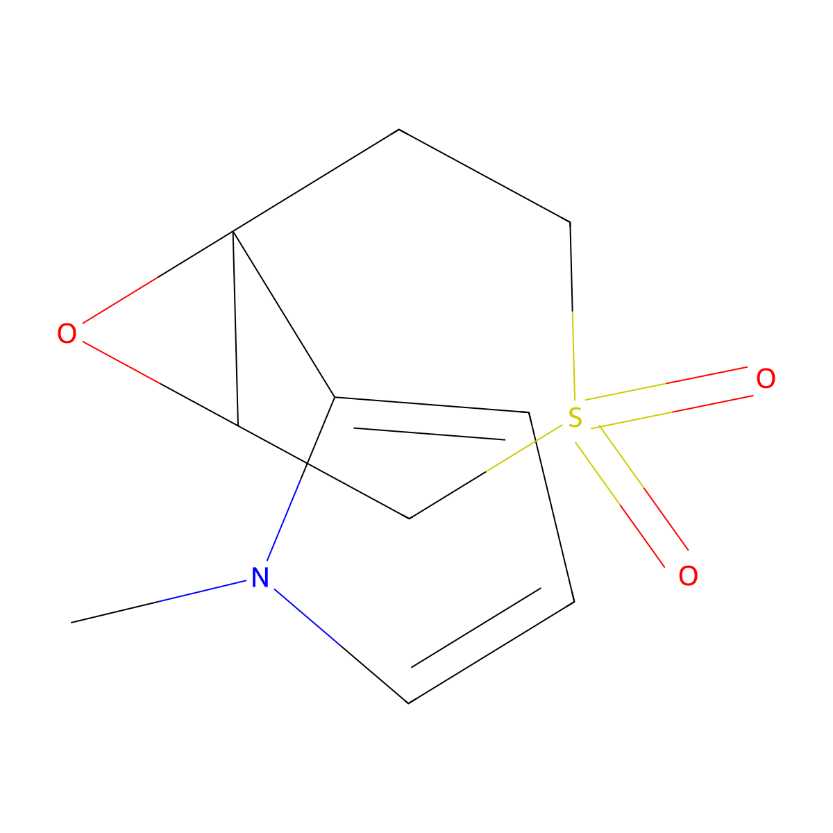 6-(1-Methyl-1H-pyrrol-2-yl)-7-oxa-3lambda6-thiabicyclo[4.1.0]heptane-3,3-dione molecular structure, CAS 2059945-23-0