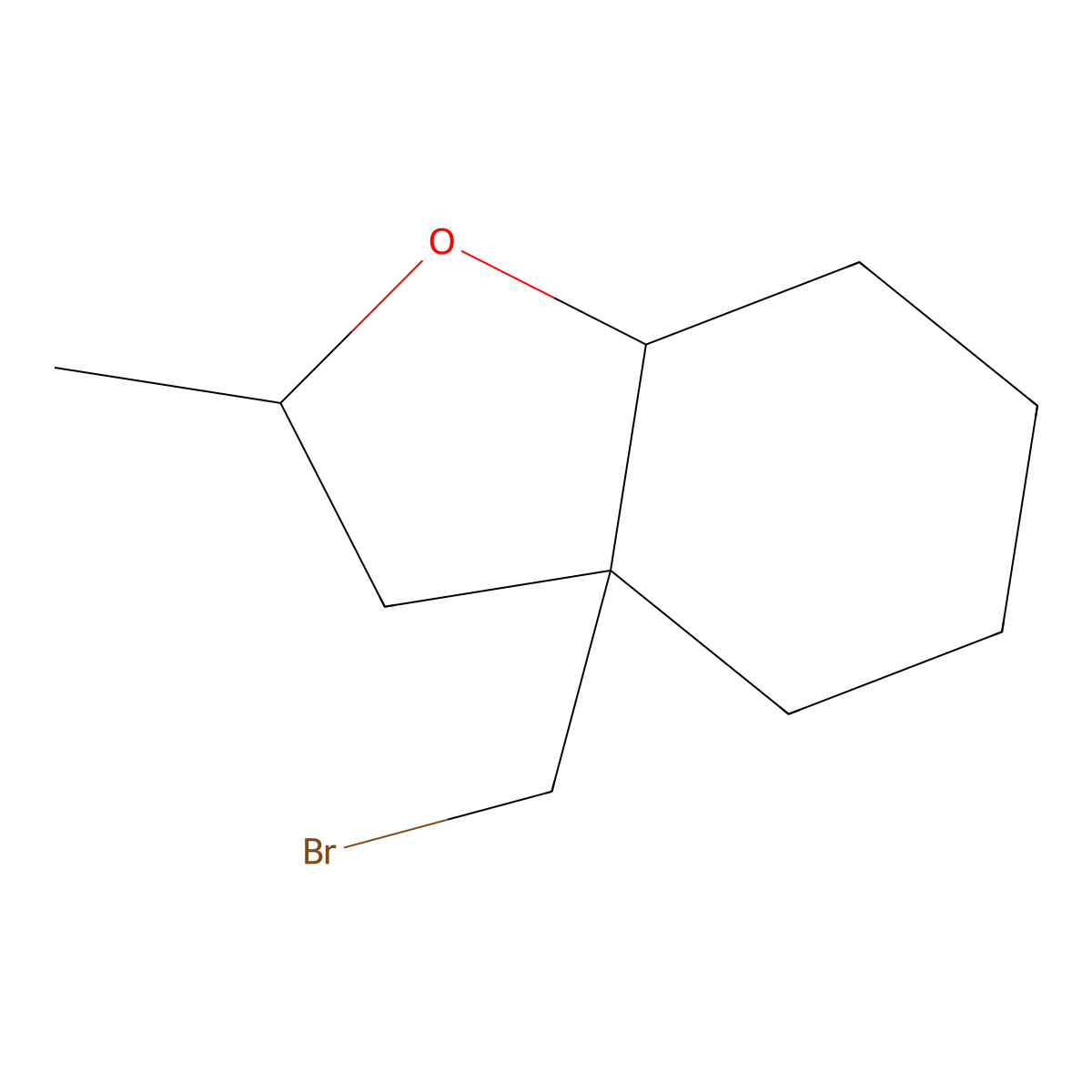3A-(bromomethyl)-2-methyl-octahydro-1-benzofuran molecular structure, CAS 2059947-13-4