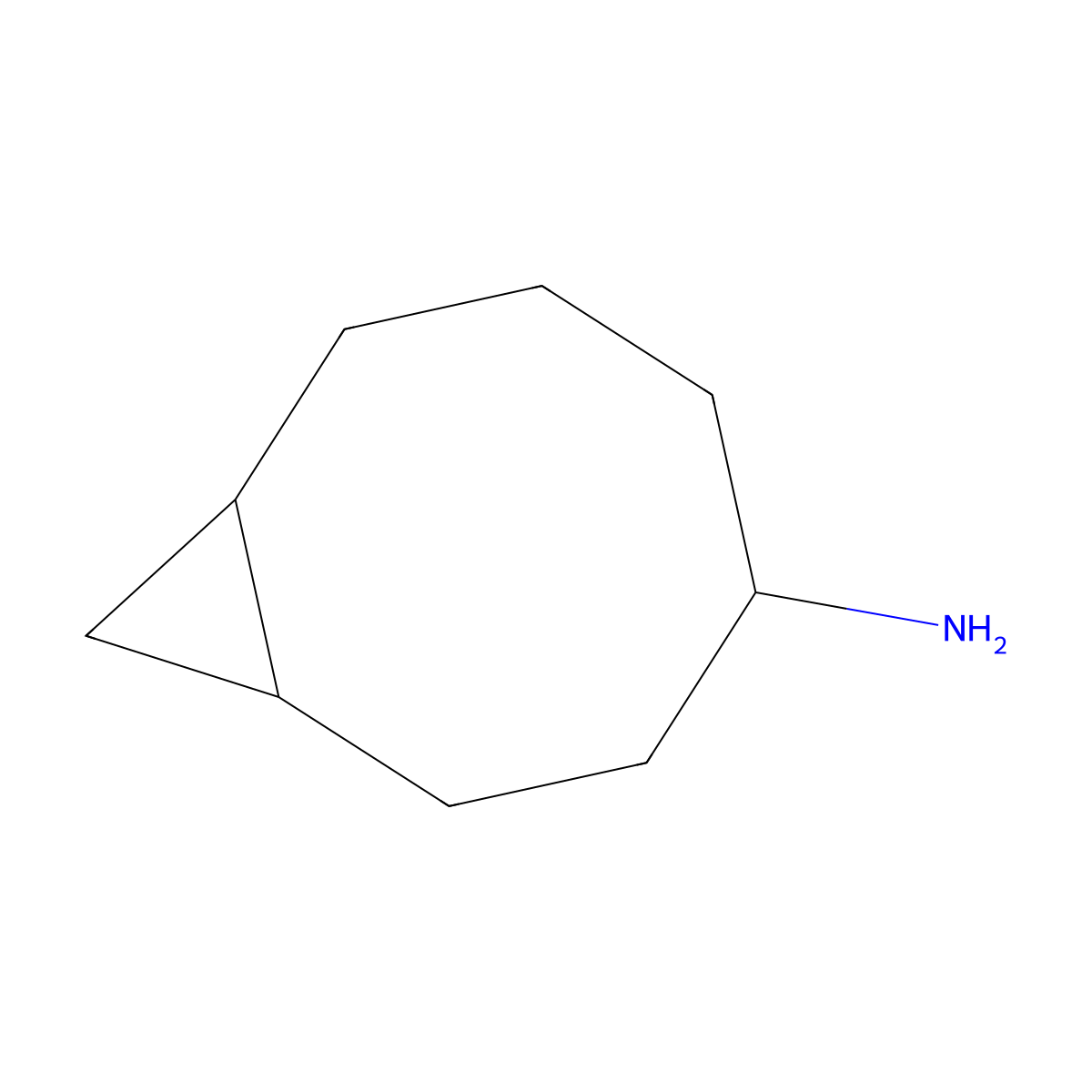 Bicyclo[6.1.0]nonan-4-amine molecular structure, CAS 2059949-53-8