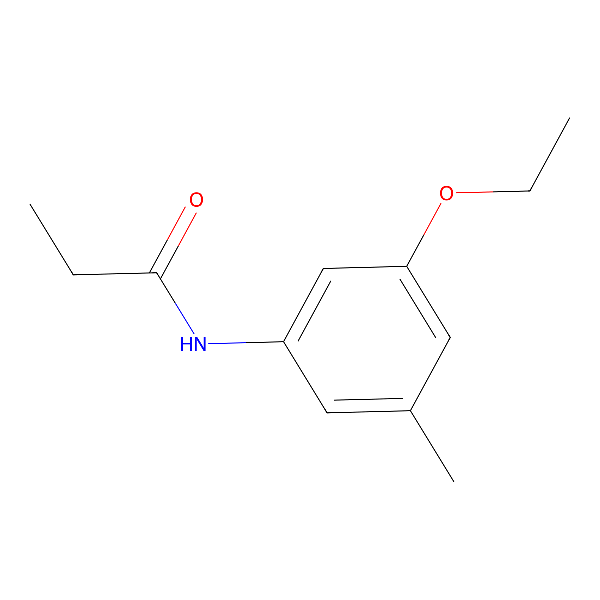 N-(3-Ethoxy-5-methylphenyl)propanamide molecular structure, CAS 2059954-41-3