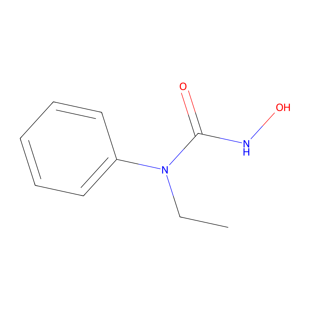 1-Ethyl-3-hydroxy-1-phenylurea molecular structure, CAS 2059954-50-4