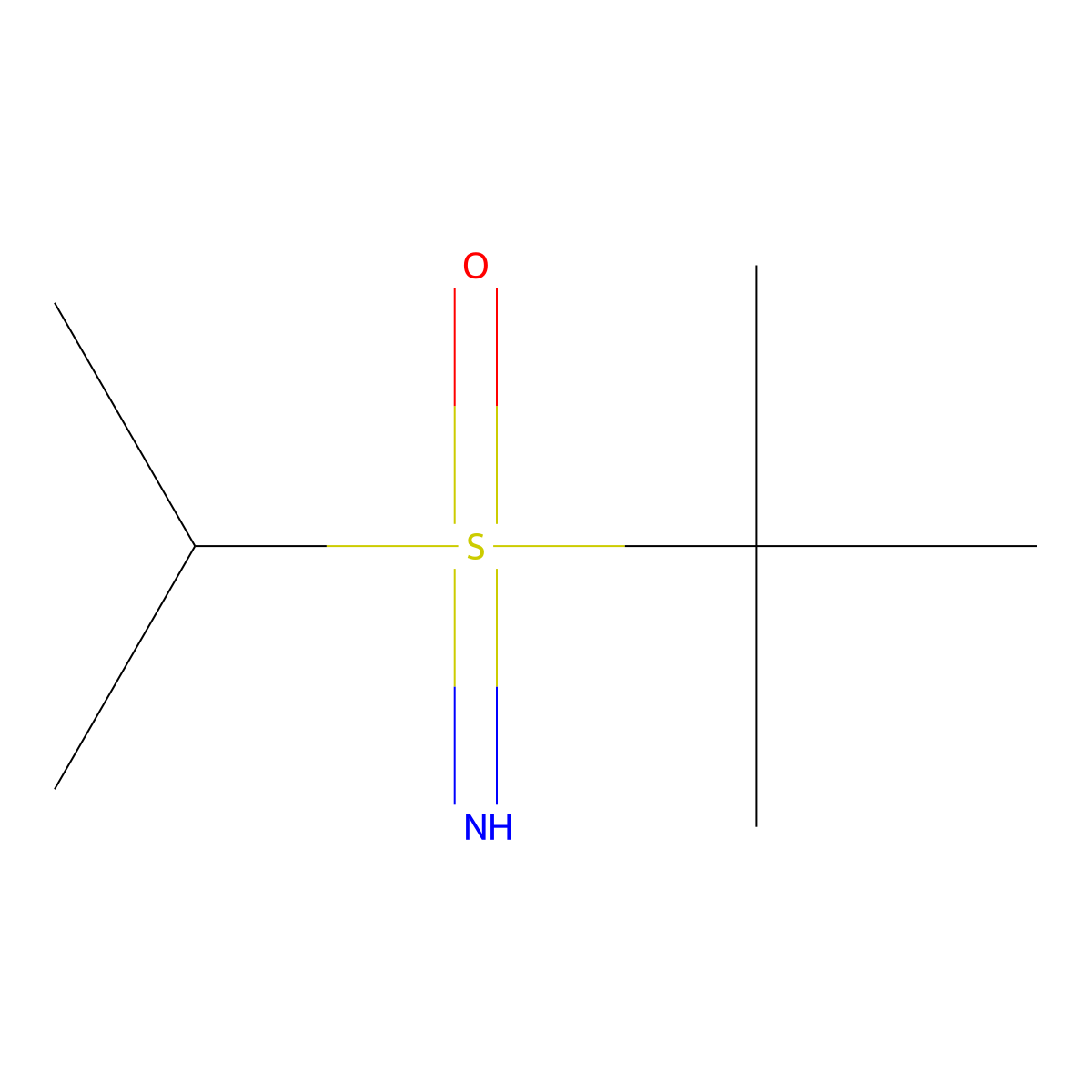 tert-Butyl(imino)(propan-2-yl)-lambda6-sulfanone molecular structure, CAS 2059955-29-0