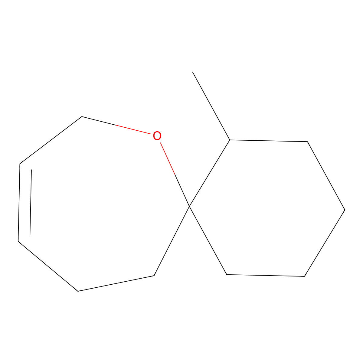 1-Methyl-7-oxaspiro[5.6]dodec-9-ene molecular structure, CAS 2059955-67-6