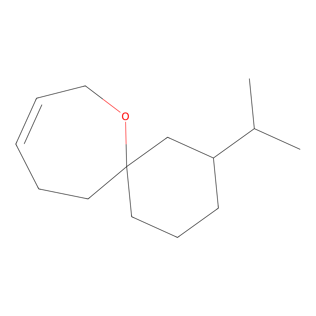 2-(Propan-2-yl)-7-oxaspiro[5.6]dodec-9-ene molecular structure, CAS 2059955-68-7