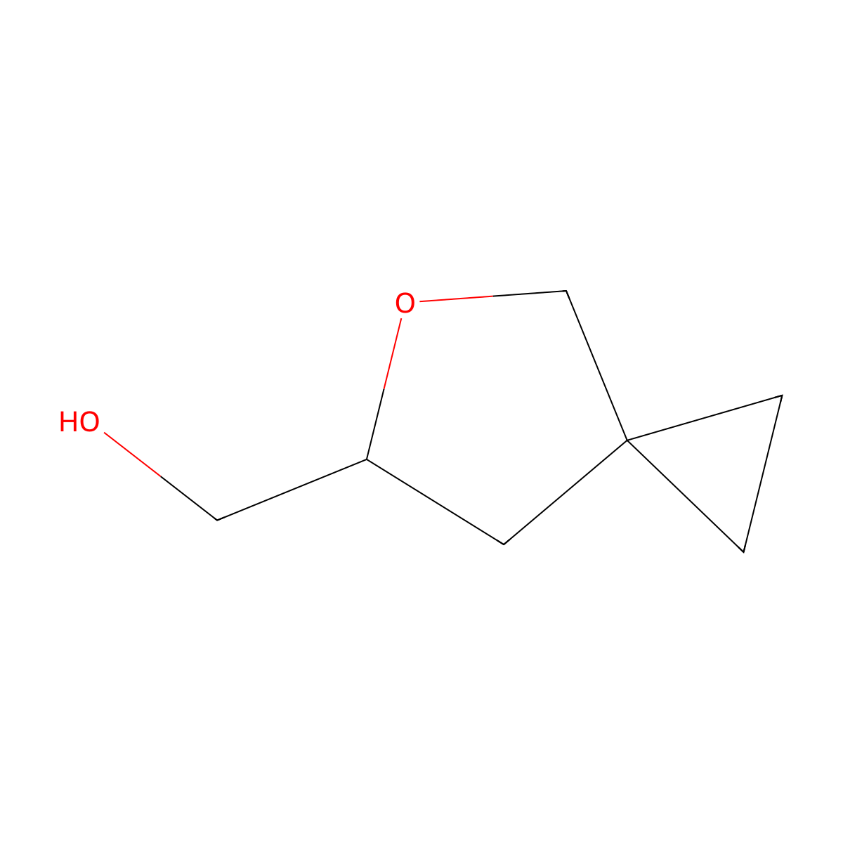 {5-Oxaspiro[2.4]heptan-6-yl}methanol molecular structure, CAS 2059971-81-0