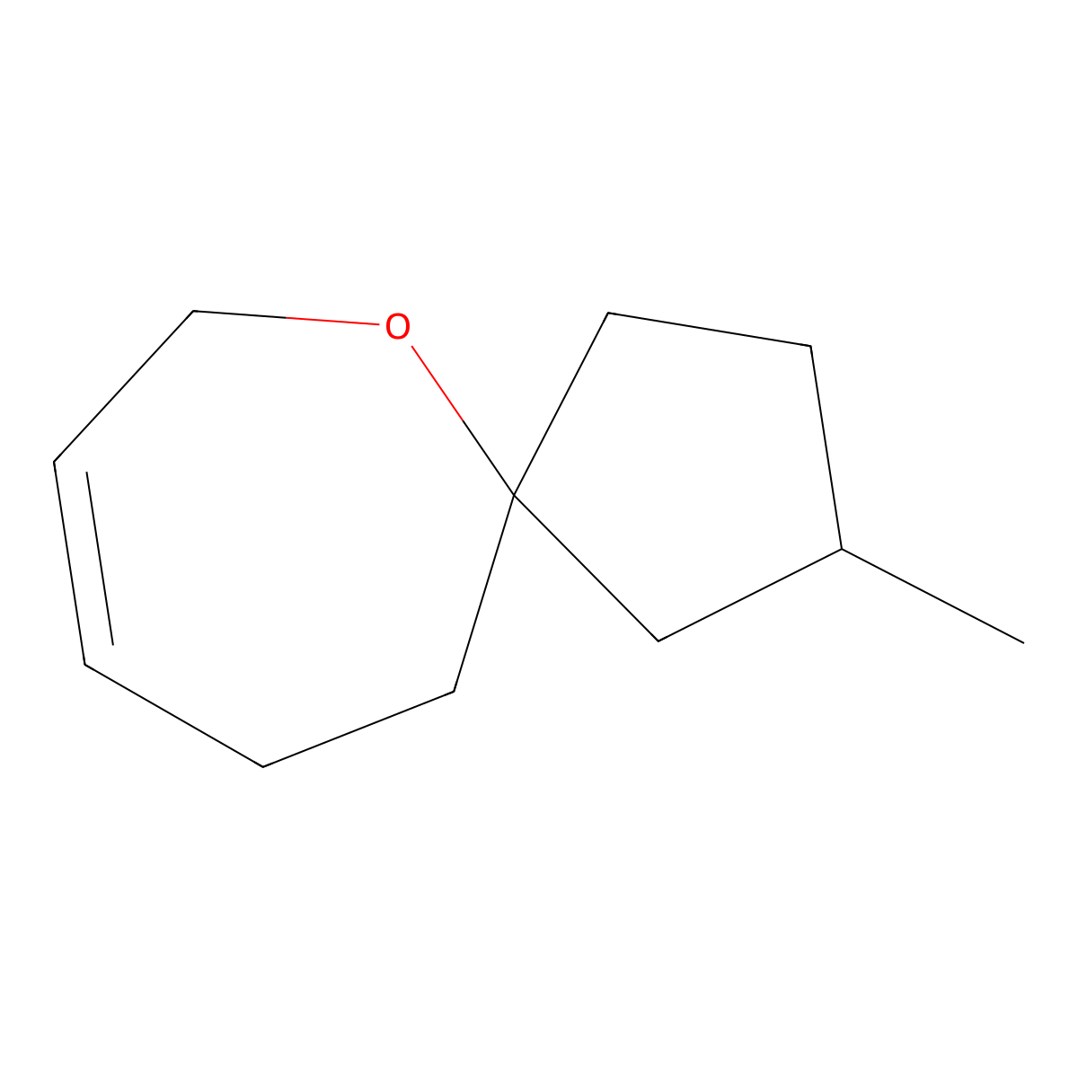 2-Methyl-6-oxaspiro[4.6]undec-8-ene molecular structure, CAS 2059974-44-4