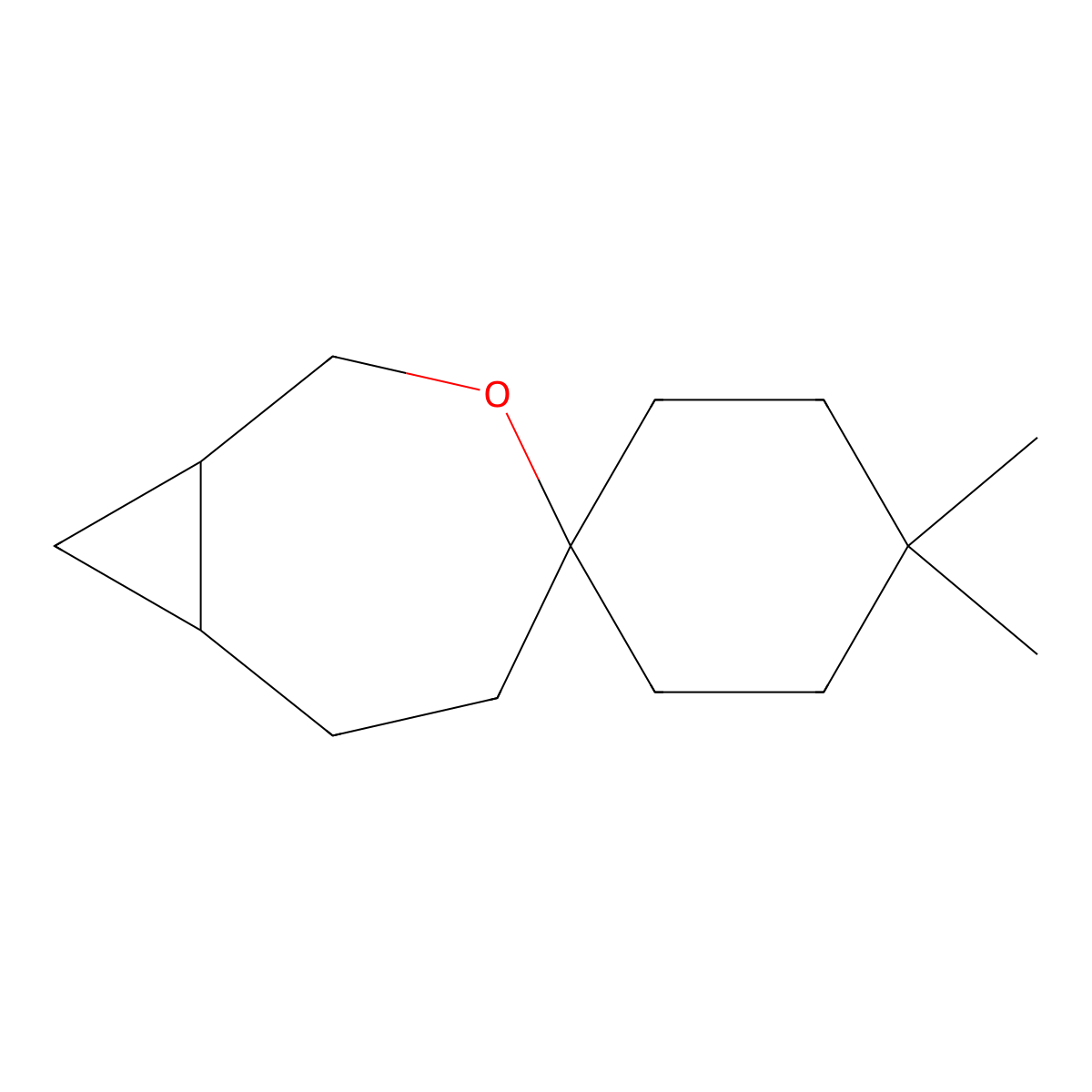 4',4'-Dimethyl-3-oxaspiro[bicyclo[5.1.0]octane-4,1'-cyclohexane] molecular structure, CAS 2059974-55-7