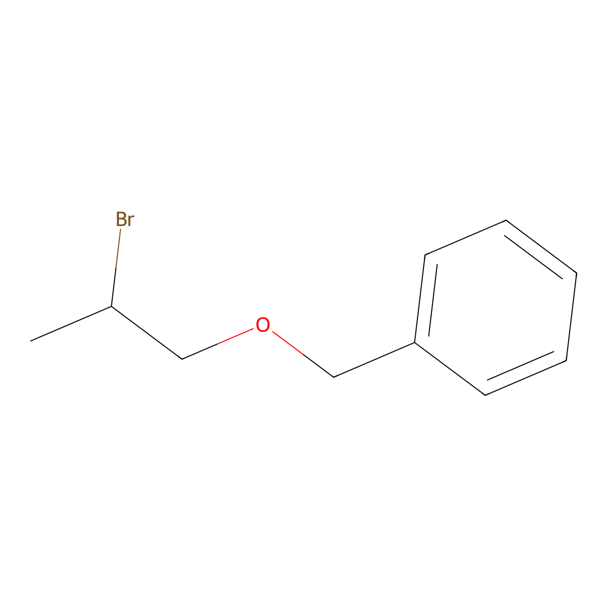 (R)-((2-Bromopropoxy)methyl)benzene molecular structure, CAS 2059979-38-1