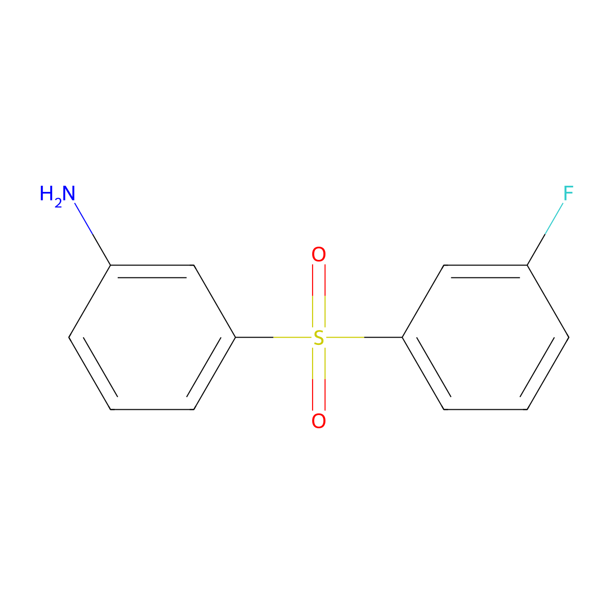 3-(3-Fluorobenzenesulfonyl)aniline molecular structure, CAS 2059987-17-4
