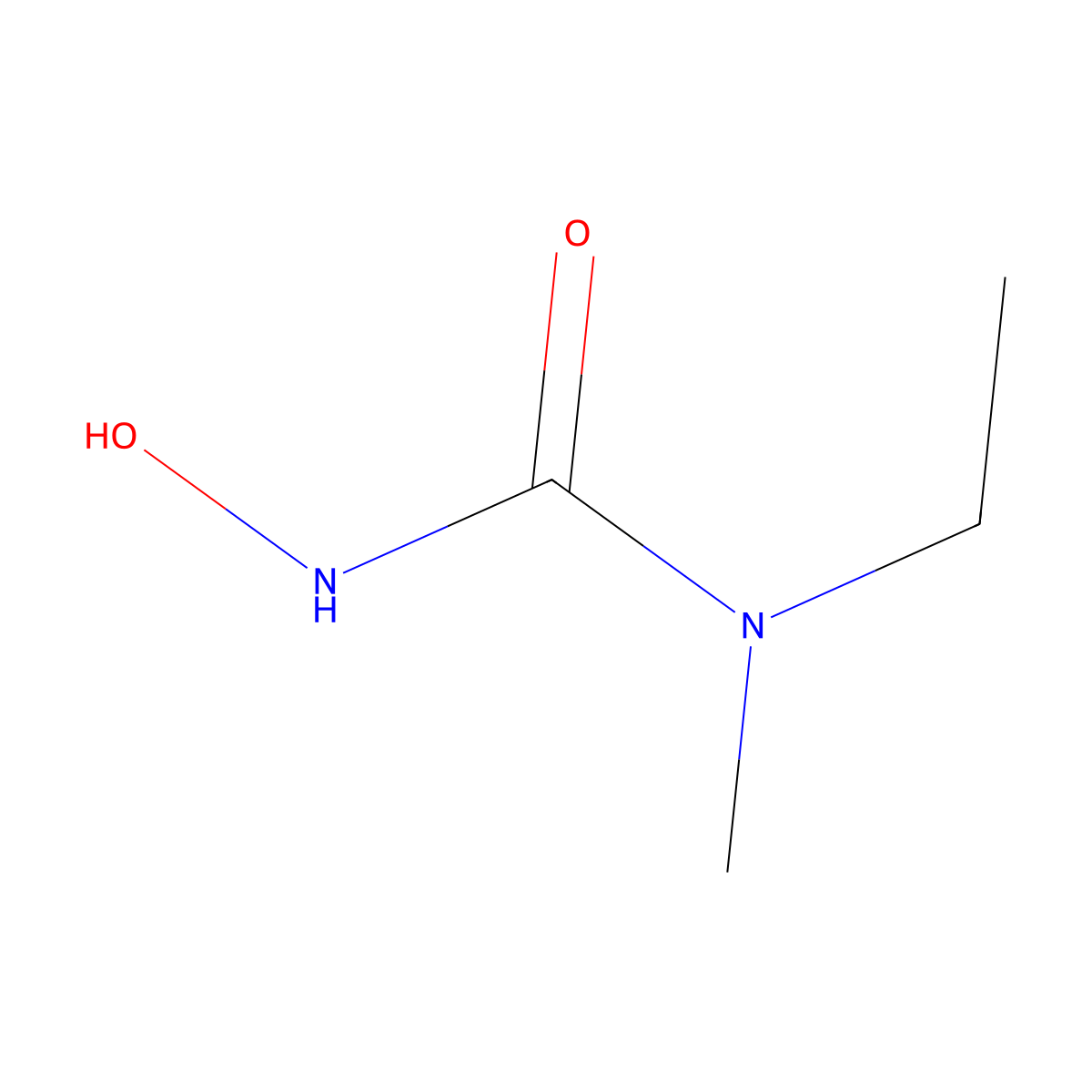 1-Ethyl-3-hydroxy-1-methylurea molecular structure, CAS 2059987-32-3