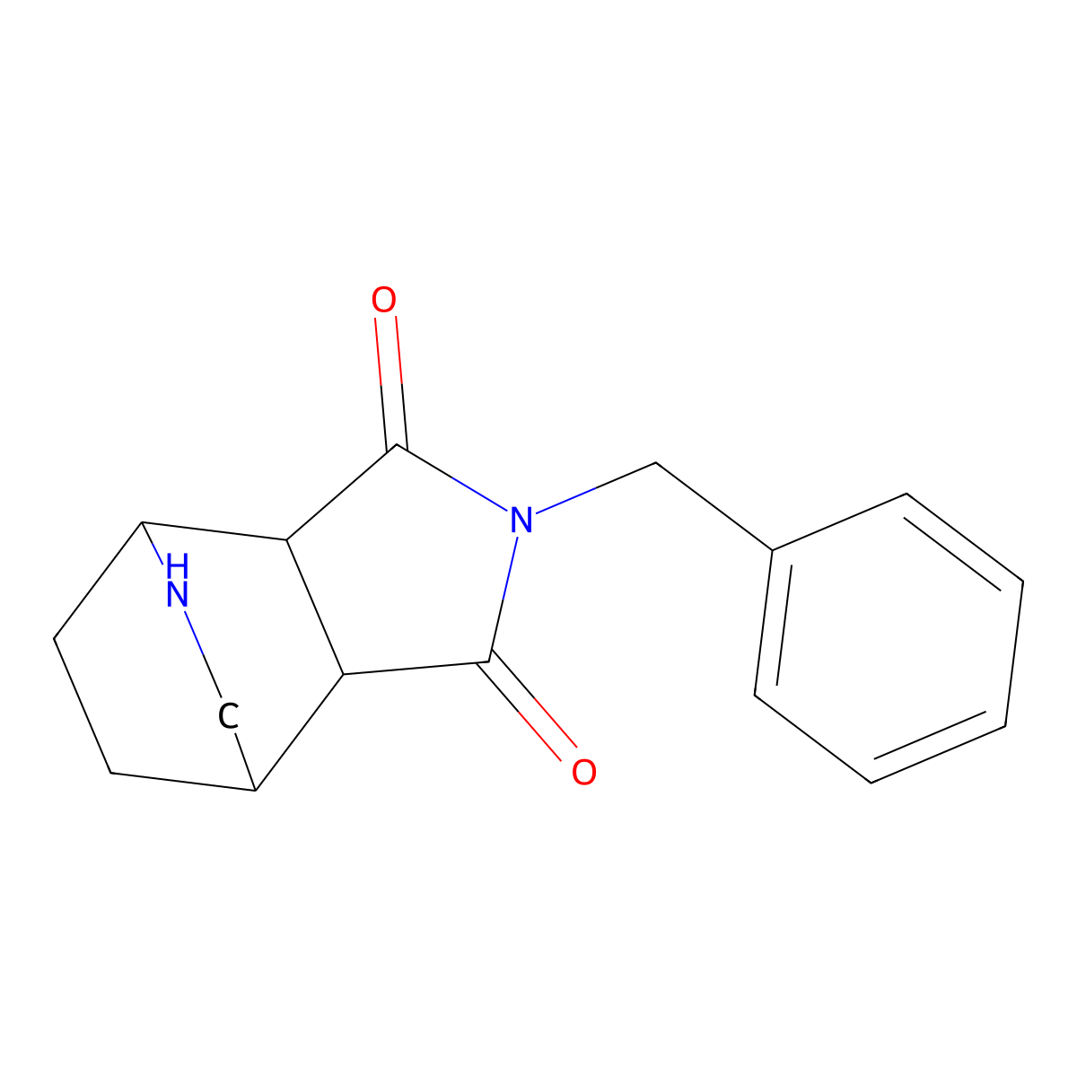 4-Benzyl-4,8-diazatricyclo[5.2.2.0,2,6]undecane-3,5-dione molecular structure, CAS 2059988-19-9