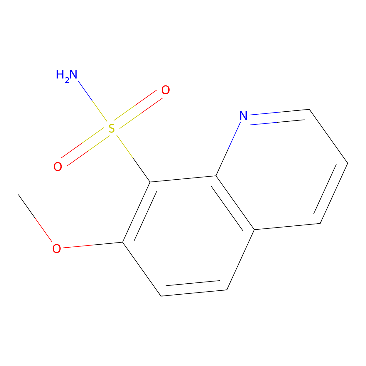 7-Methoxyquinoline-8-sulfonamide molecular structure, CAS 2059988-75-7
