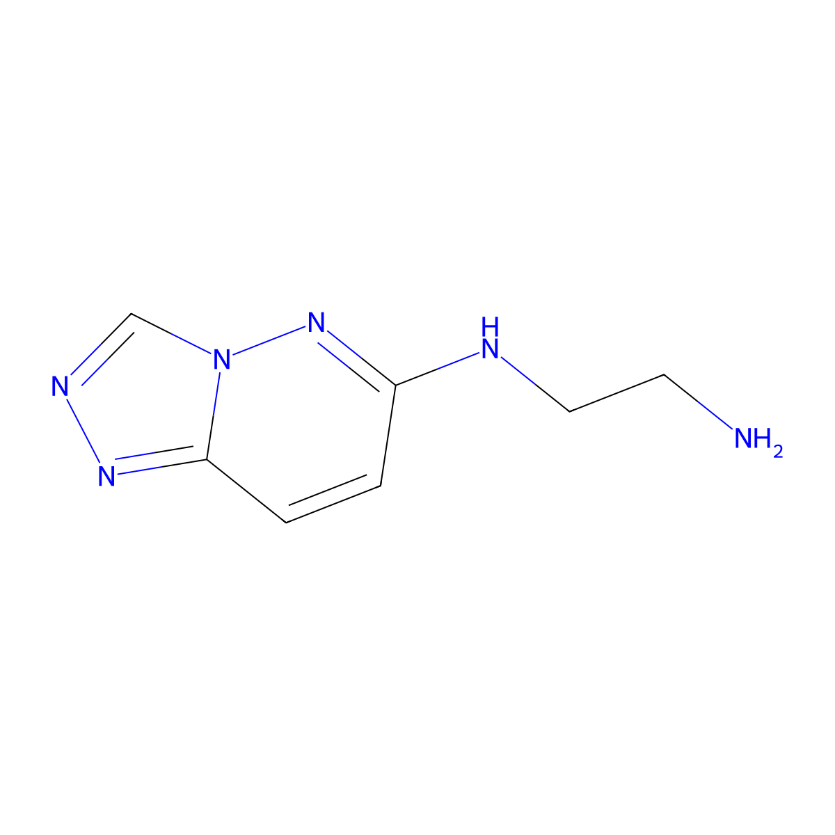 N1-{[1,2,4]triazolo[4,3-b]pyridazin-6-yl}ethane-1,2-diamine molecular structure, CAS 2059993-13-2