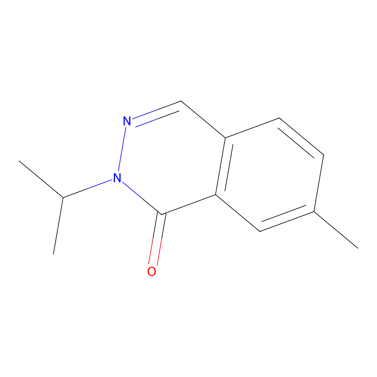7-Methyl-2-(propan-2-yl)-1,2-dihydrophthalazin-1-one molecular structure, CAS 2059993-21-2