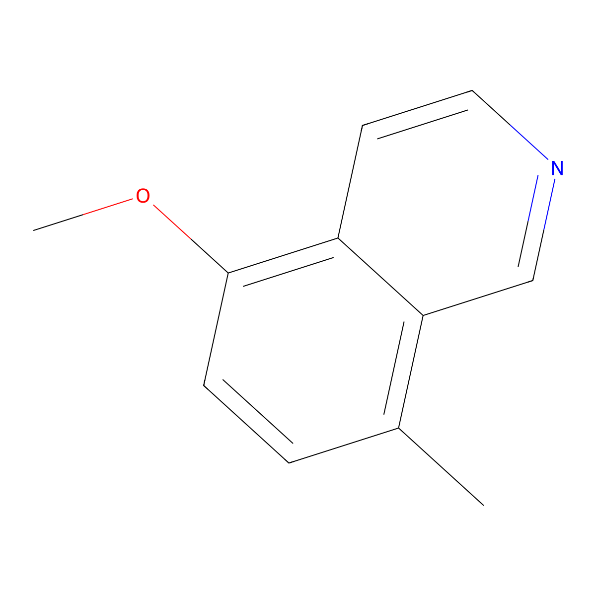 5-Methoxy-8-methylisoquinoline molecular structure, CAS 2059994-58-8