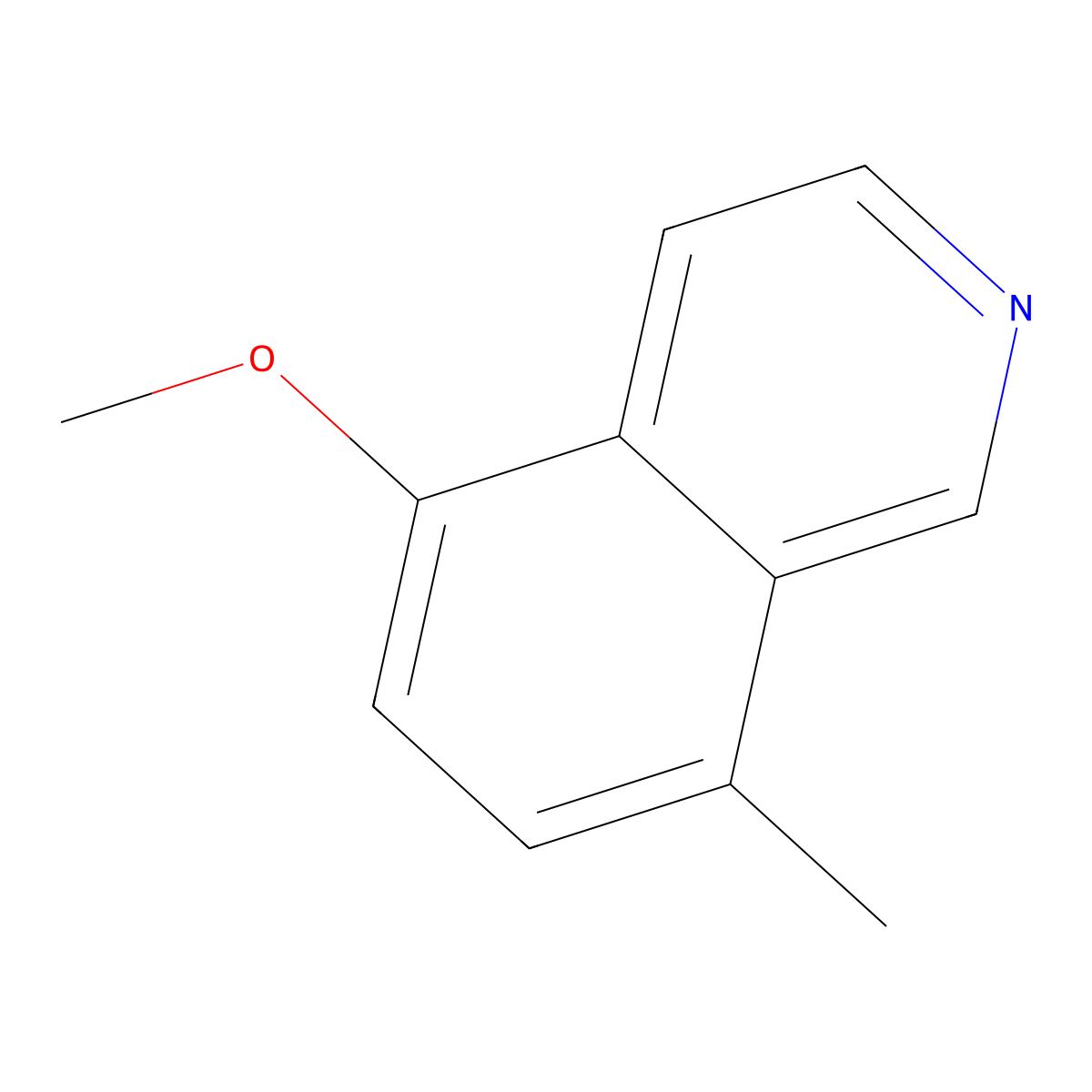 5-Methoxy-8-methylisoquinoline molecular structure, CAS 2059994-58-8