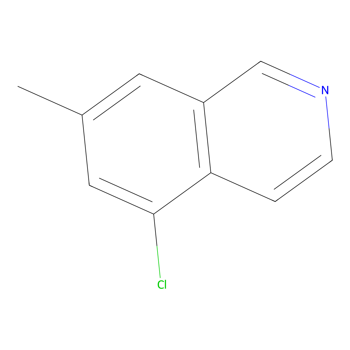 5-Chloro-7-methylisoquinoline molecular structure, CAS 2059994-59-9