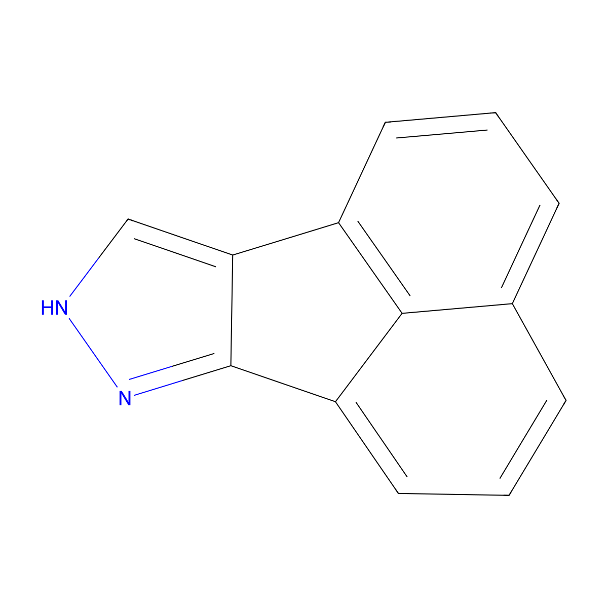 8H-acenaphthyleno[1,2-c]pyrazole molecular structure, CAS 206-22-4