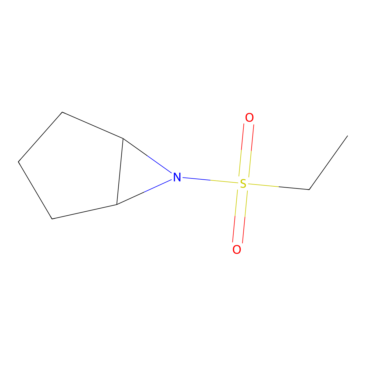 6-(Ethanesulfonyl)-6-azabicyclo[3.1.0]hexane molecular structure, CAS 2060005-02-7