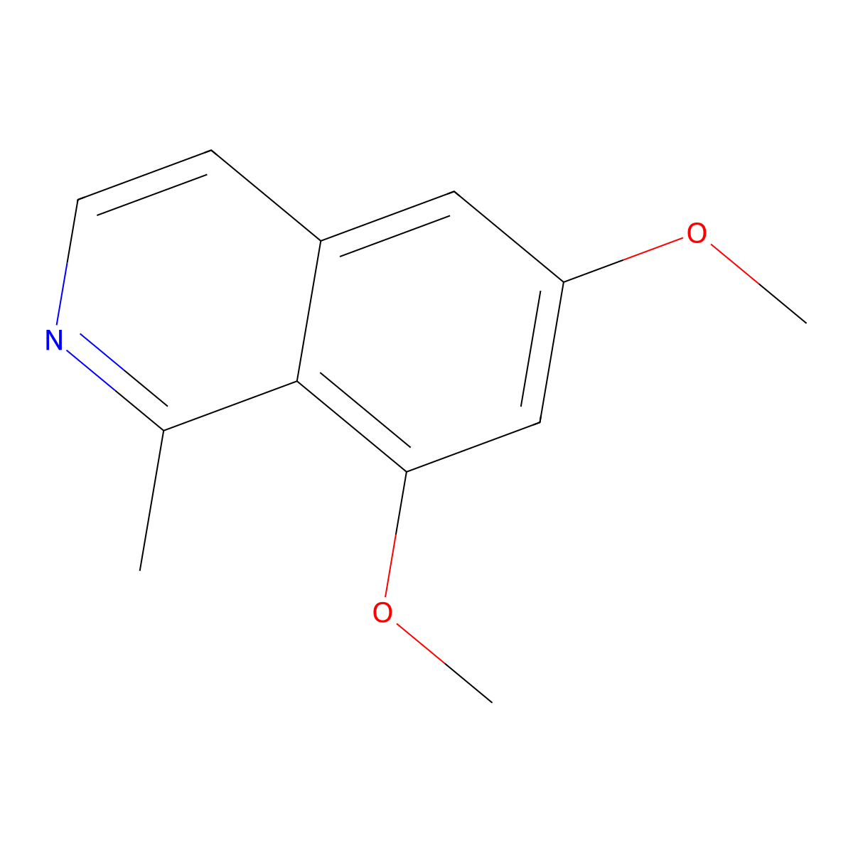 6,8-Dimethoxy-1-methylisoquinoline molecular structure, CAS 2060006-59-7