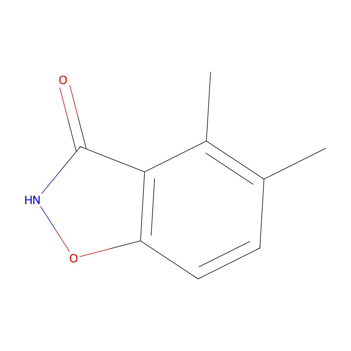4,5-Dimethyl-1,2-benzoxazol-3-ol molecular structure, CAS 2060007-62-5