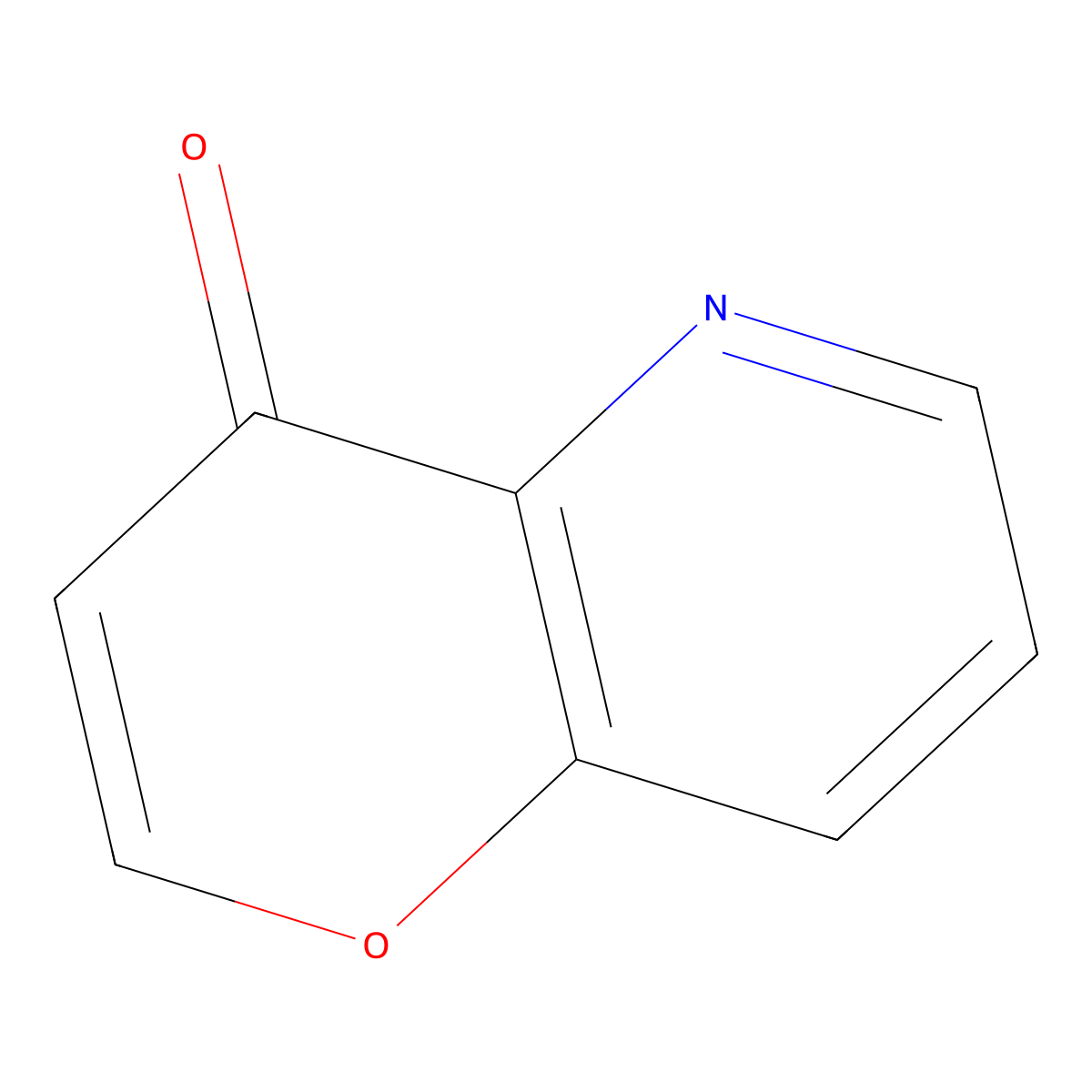 4H-pyrano[3,2-b]pyridin-4-one molecular structure, CAS 2060008-39-9