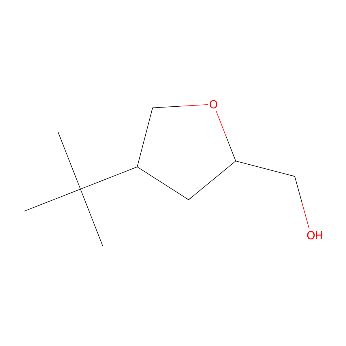 (4-tert-Butyloxolan-2-yl)methanol molecular structure, CAS 2060009-20-1