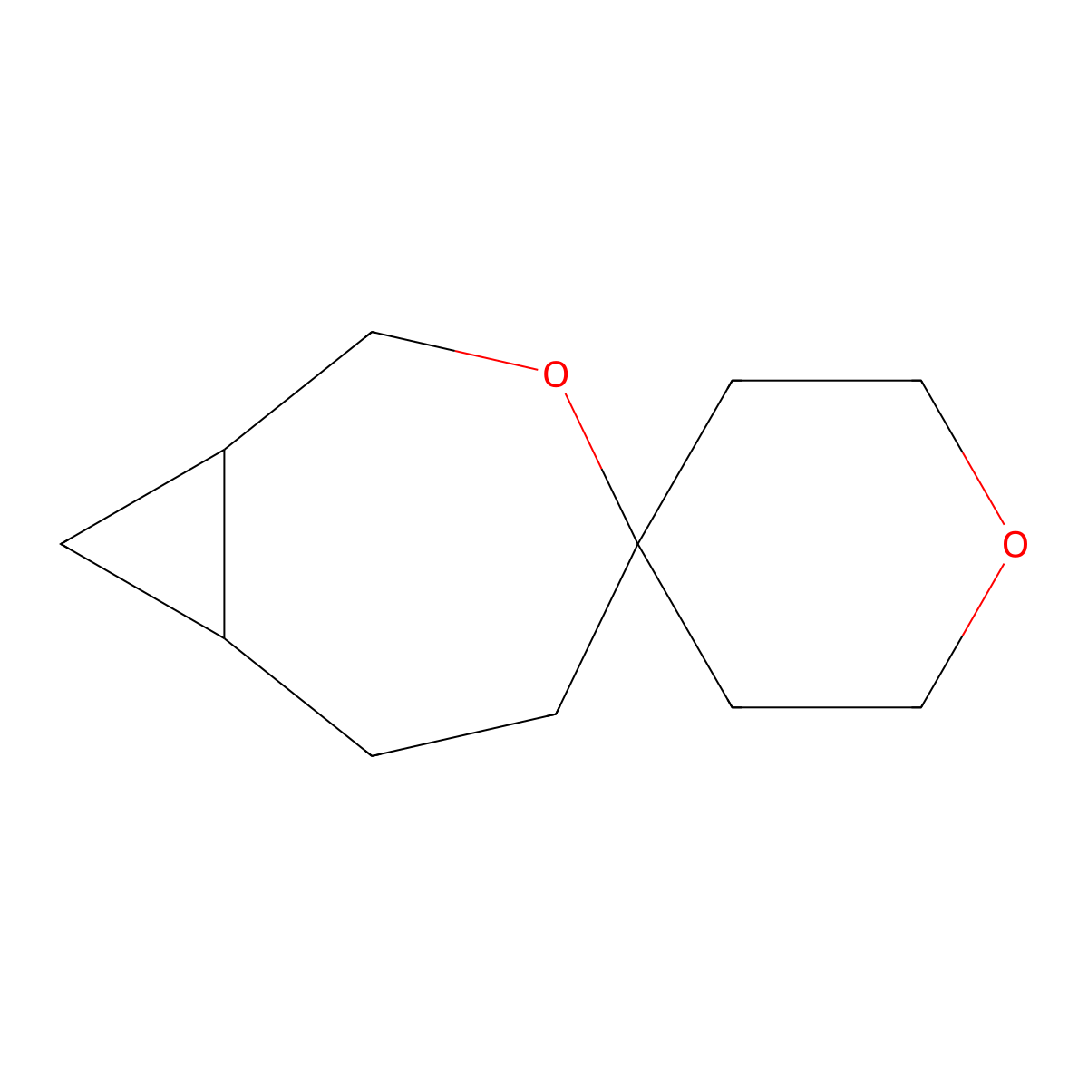 3-Oxaspiro[bicyclo[5.1.0]octane-4,4'-oxane] molecular structure, CAS 2060009-21-2