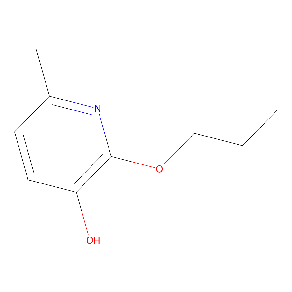 6-Methyl-2-propoxypyridin-3-ol molecular structure, CAS 2060019-99-8