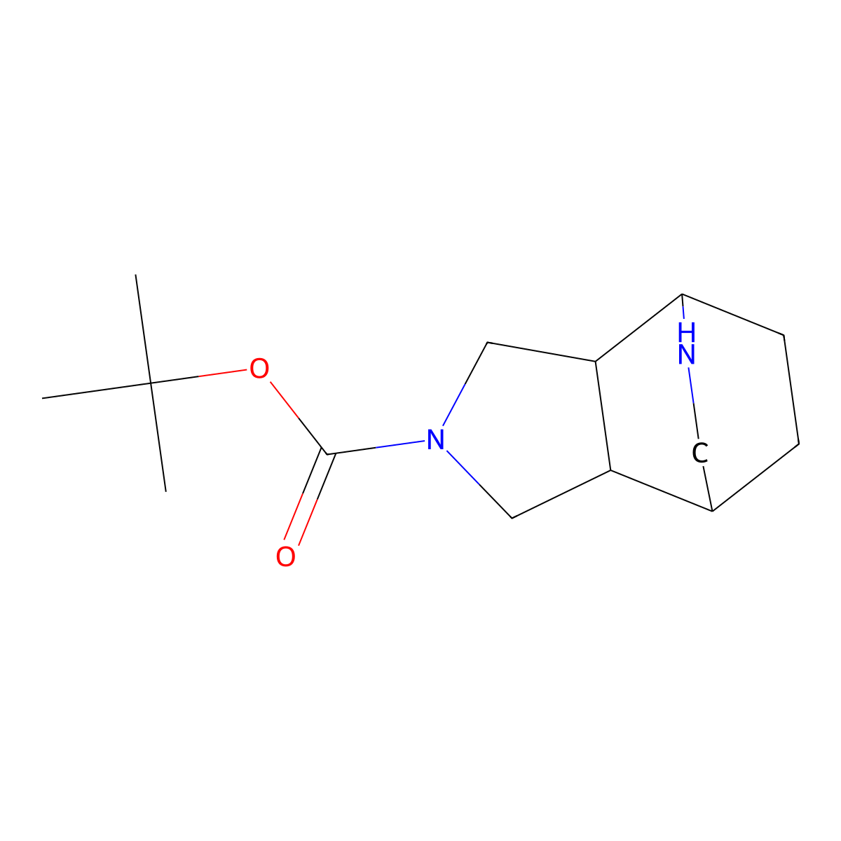 Tert-butyl 4,8-diazatricyclo[5.2.2.0,2,6]undecane-4-carboxylate molecular structure, CAS 2060020-48-4