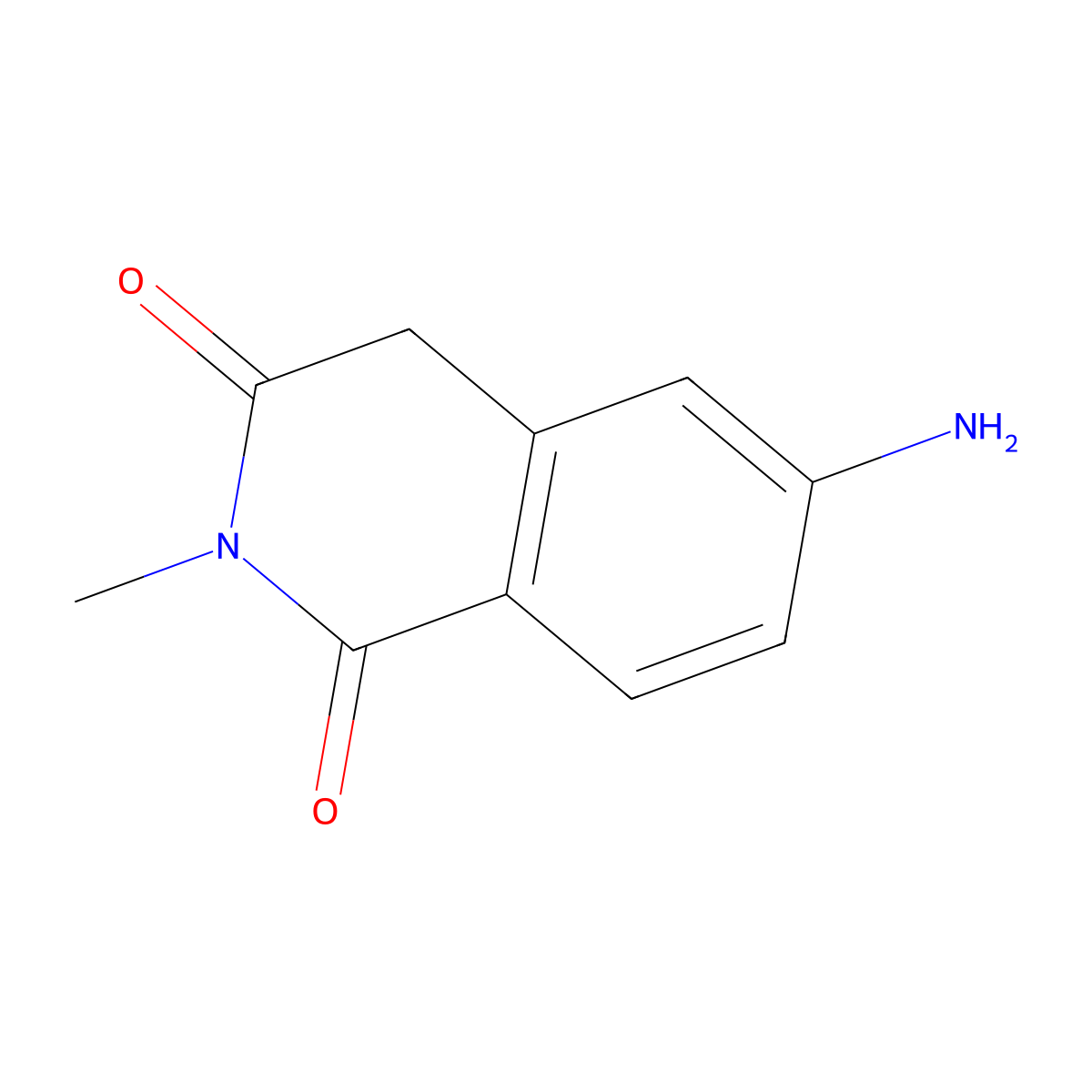 6-Amino-2-methyl-1,2,3,4-tetrahydroisoquinoline-1,3-dione molecular structure, CAS 2060020-75-7