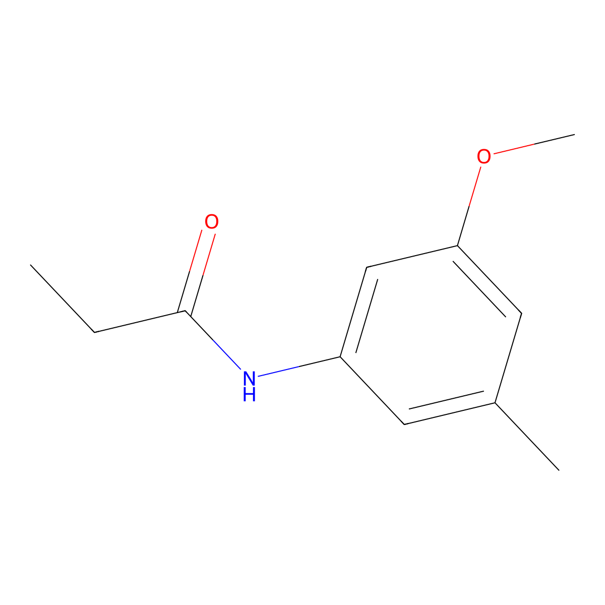 N-(3-Methoxy-5-methylphenyl)propanamide molecular structure, CAS 2060024-28-2